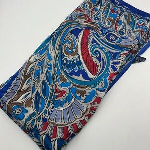 Vintage 100% silk scarf